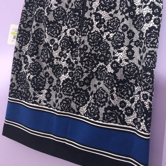 NWT Floral Knee Length Pencil Skirt size 4P - Picture 5 of 8